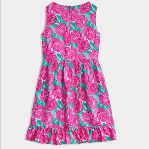 Vineyard Vines Girls' Painted Rose Dress Size 10